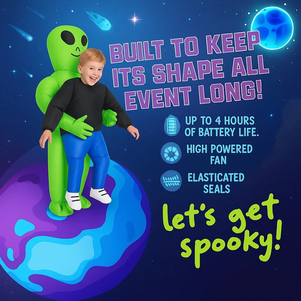 Inflatable Alien Abduction