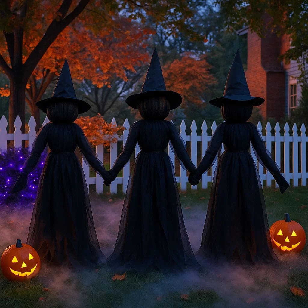 Lighted Witchstakes