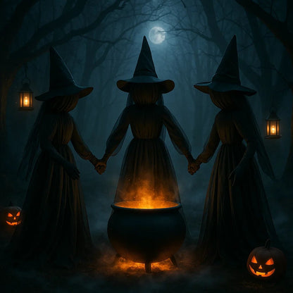 Lighted Witchstakes