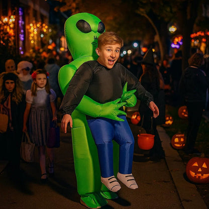 Inflatable Alien Abduction